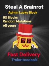 Steal A Brainrot 50 Admin Lucky Blocks.
