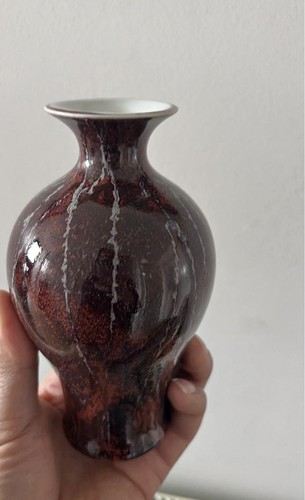 Chinese oxblood flambe glazed - oxblood,
