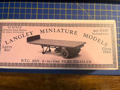 Langley miniature models btc - langley,