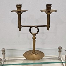 Twisted Brass Double Arm