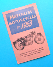 Original 1953 Indian Matchless