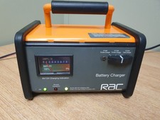 RAC Battery Charger 12A 6A Amp Car Van Motorbike Petrol Diesel HP026 - Tested