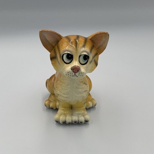 Vintage kitsch ginger cat - vintage,