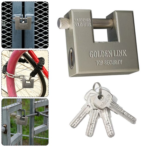 74mm high security padlock - high,