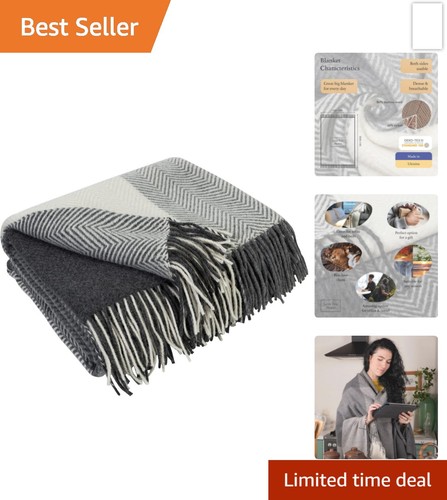 Merino wool throw - merino,