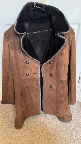 Women sheepskin coat size - size, 10