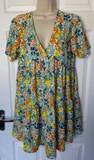 WEDNESDAY'S GIRL Floral Smock