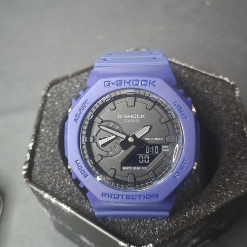 Casio shock 2100 blue - g-shock, ga-2100