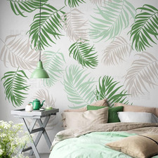 45Cm Tropic Leaf Palm Tree Stencils for Walls to Paint on the Wall Decorate