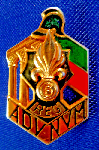 French foreign legion 6th reg - french,