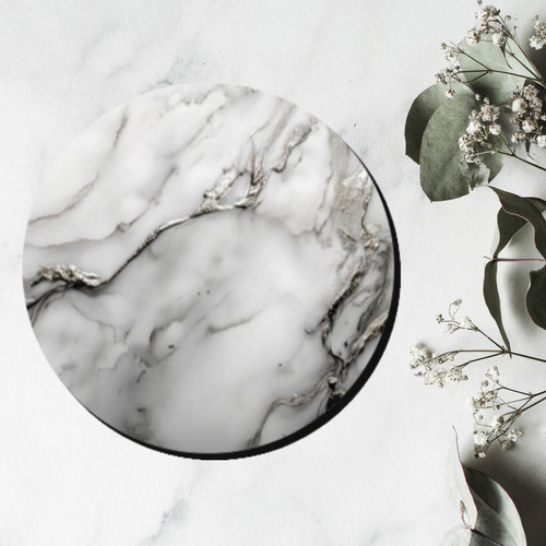 Coasters marble silver drinks - marble,