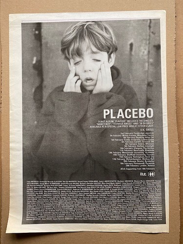 Placebo debut album tour - placebo,
