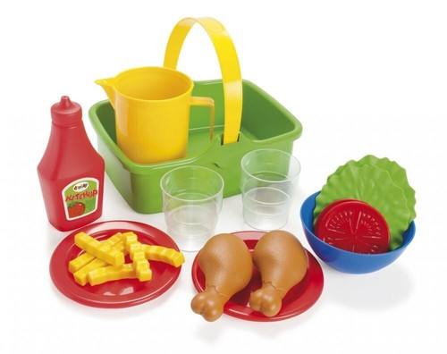 Dantoy picnic set with - with, basket
