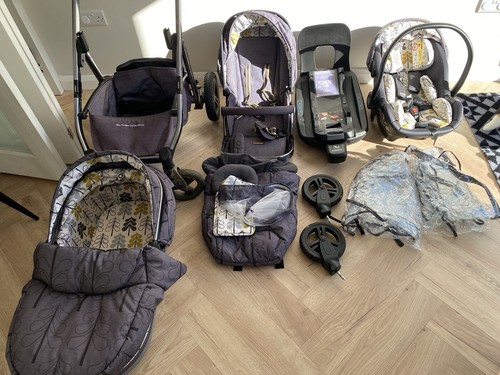 Full travel pushchair system - pushchair,