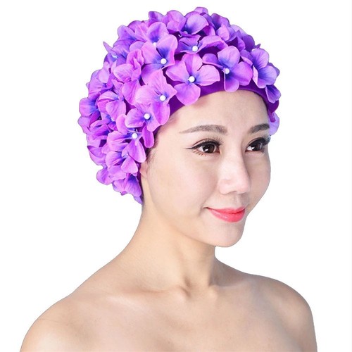 Vintage style swimming cap - vintage,
