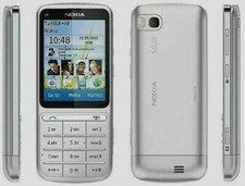 New  Nokia C3-01  Silver Boxed