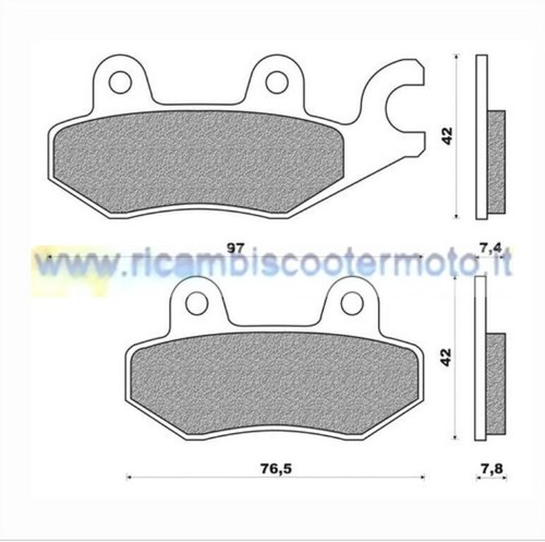 Brake pads front suzuki - pads, 500