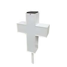 Solar Lighted Cross Solar