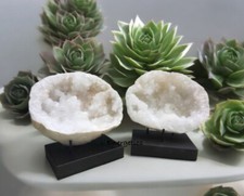 Large Natural Geode Pair