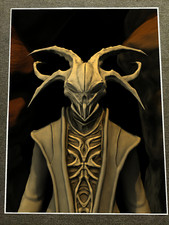 Horned Demonic Sorcerer in