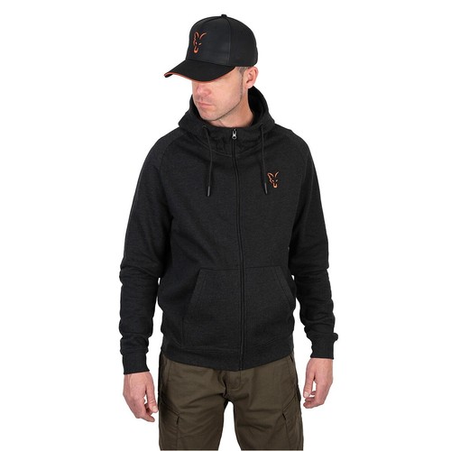 Fox collection hoodie black - fox,