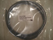CORRECT ESCORT MK1 CHROME TRIM for FRONT OR REAR SCREEN rs1600 mexico twincam 