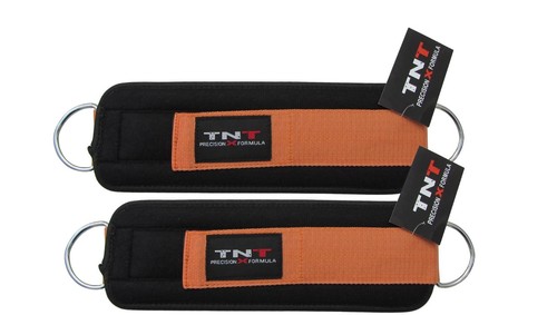 Pair orange ankle foot shoe - orange, ankle/foot