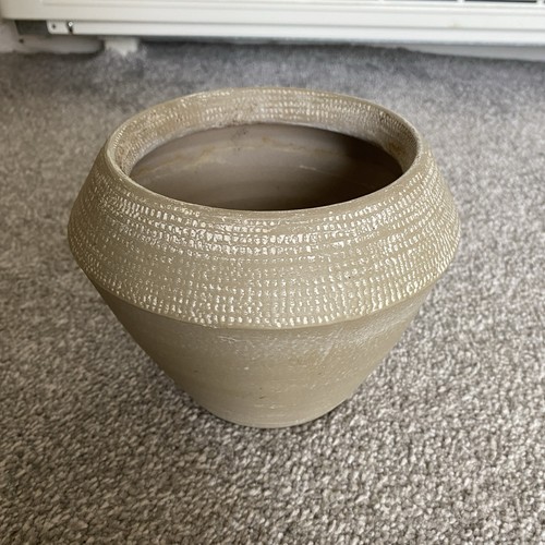 Clay plant pot hxw - -,