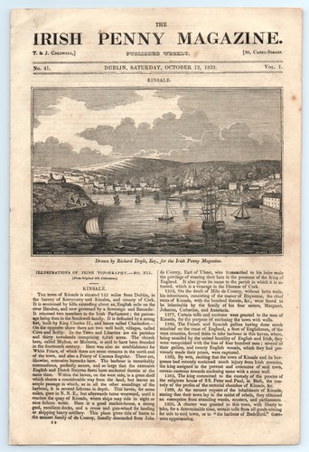 1833 irish penny magazine - 1833,