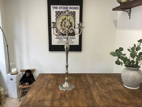 Vintage large 100cm candelabra - vintage,