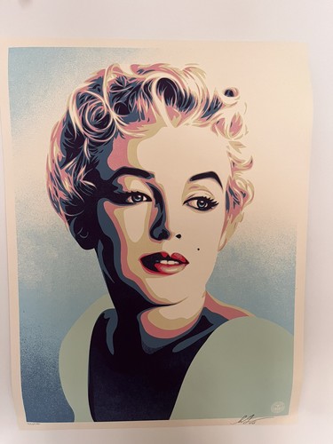 Shepard fairey marilyn monroe - fairey,