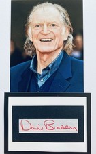 David Bradley English Actor , Kes, Original 10 x 8 Signature Piece