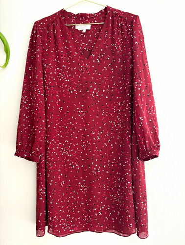 Hobbs burgundy abstract