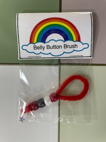 Belly button brush - 🌈,