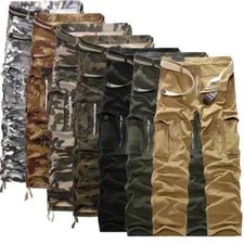 Mens Army Cargo Combat