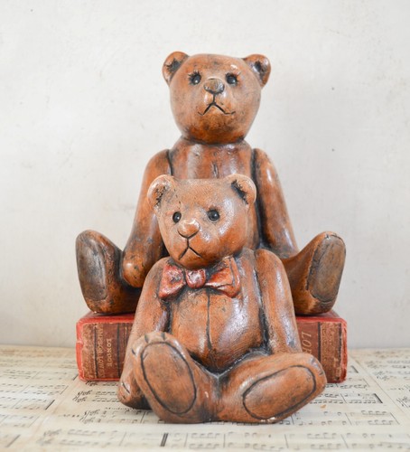 Rare vintage pair teddy - teddy, bear