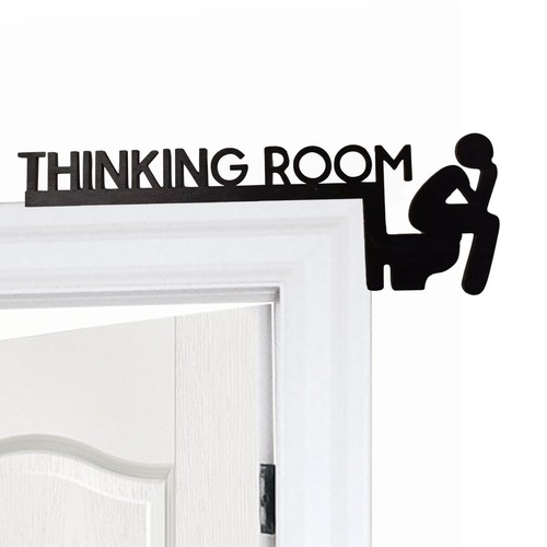 Thinking room funny - thinking, bathroom