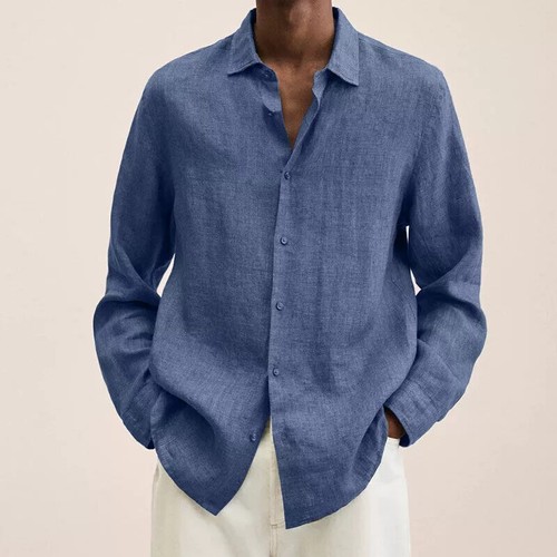 New mens long sleeve cotton - mens,