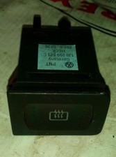 VW MK4 GOLF SCREEN WINDOW DEMISTER SWITCH GENUINE BORA 1J0959621 C