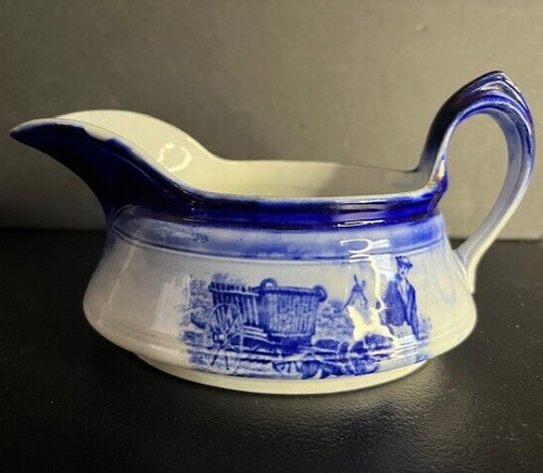 Vintage porcelain gravy boat - gravy,