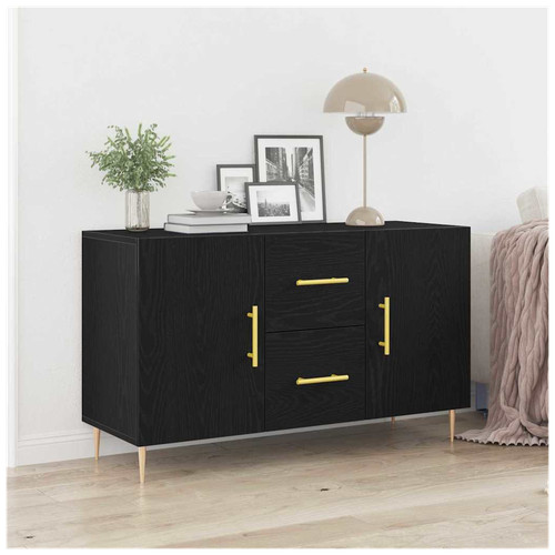 Sideboard black oak engineered - sideboard,