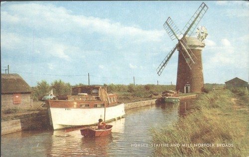 Horsey staithe mill norfolk - staithe,