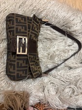 Vintage Fendi Zucca Baguette