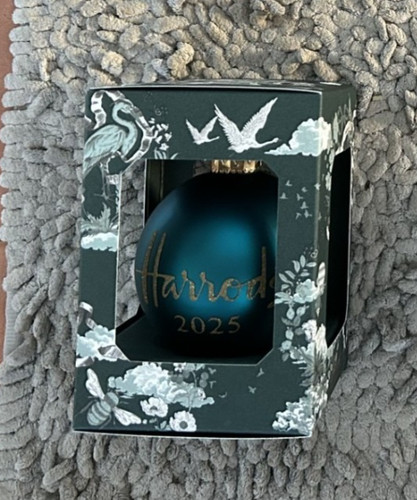 Harrods christmas baubles - harrods,