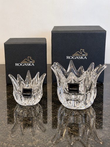 Rogaska crystal votive candle - crystal,