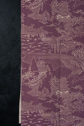 Vintage japanese silk - silk, kimono
