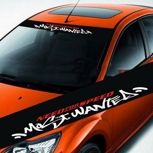 Front rear windshield decal - windshield,