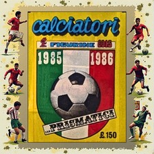 1985/86 Calciatori Sealed Sticker Pack. Roberto Baggio RC Mistake. Insanely Rare