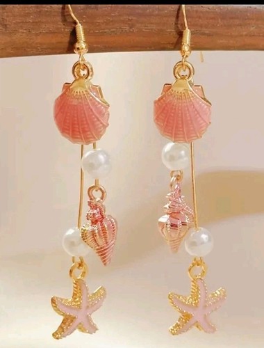 Pink summer beach shell and - summer,