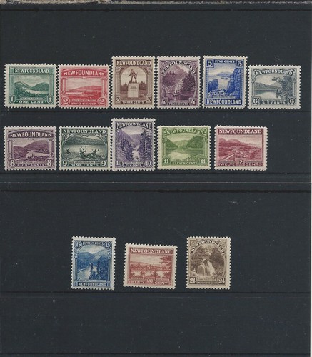 Newfoundland 1923 set of - 1923-24,